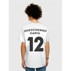  Tricou personalizat pentru bărbați cu număr